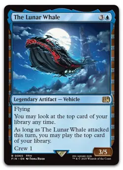 The Lunar Whale #60 (NM) Final Fantasy FIN Magic MTG - Image 1