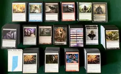 Magic the Gathering Dark Ascension Set Cx12 UCx8 Rx1 Mx1 w/ Tokens Emblem MT/NM - Image 1