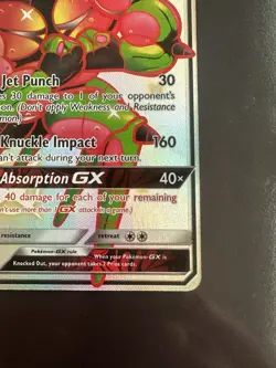 Pokemon Buzzwole GX Shiny Holo Rare Holo Hidden Fates: Shiny Vault SV68/SV94 - Image 4