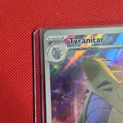 Pokemon Tyranitar 222/193 SV02: Paldea Evolved Illustration Rare Holo 180 HP - Image 3