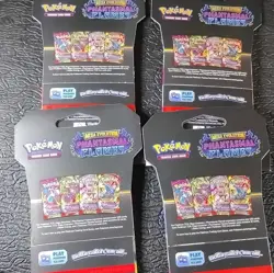 Sealed Pokemon TCG Mega Evolution Phantasmal Flames Sleeved Booster Pack 4 New! - Image 3