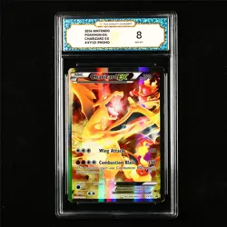 TQG 8 NM-MT 2016 Pokemon ENG Charizard ex XY121 Promo - Image 1