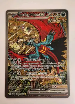 Pokemon TCG Roaring Moon EX 162/131 Sir Prismatic Evolutions NM Condition - Image 1