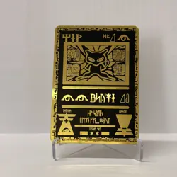 Gold Metal 1999-2000 Wizard Pokemon Card-Collectible Gift Display！ - Image 5
