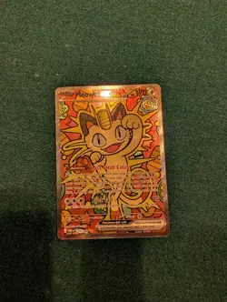 Meowth ex 121/088 ENGLISH Special Illustration Rare - Perfect Order SIR Pokemon - Image 3