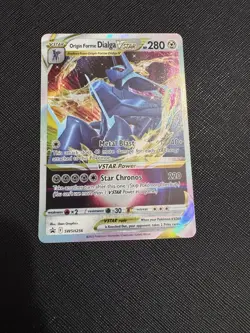 Pokemon Black Star Promo Origin Forme Dialga VSTAR SWSH256 NM or better - Image 1