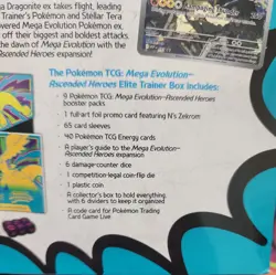 Pokemon TCG Ascended Heroes ETB, Premium poster collection, first partners + 💥 - Image 3