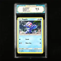 TQG 9.5 MINT+ 2016 Pokemon ENG Popplio 39/149 C - Image 1