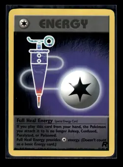 Team Rocket Full Heal Energy NM Pokemon TCG - Image 1