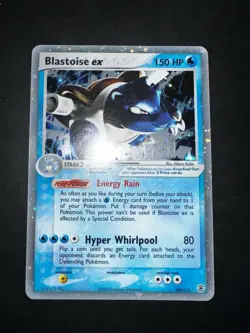 Pokemon Blastoise EX Fire Red & Leaf Green Ultra Rare 104/112 - Image 1