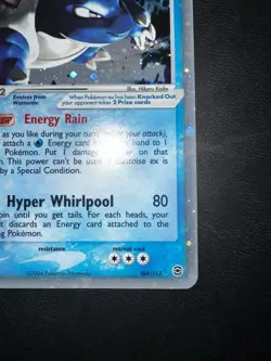 Pokemon Blastoise EX Fire Red & Leaf Green Ultra Rare 104/112 - Image 3