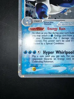 Pokemon Blastoise EX Fire Red & Leaf Green Ultra Rare 104/112 - Image 4