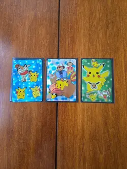 1999 Pokemon Pocket Monsters Prism Pokemon Japanese Anime Collection Pikachu Lot - Image 1