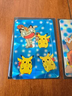 1999 Pokemon Pocket Monsters Prism Pokemon Japanese Anime Collection Pikachu Lot - Image 2