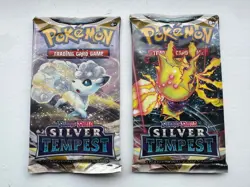 Pokemon TCG Silver Tempest booster packs x2 - Image 1