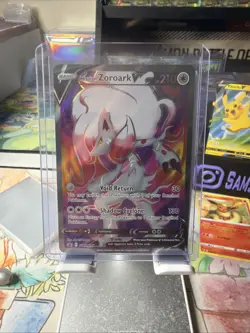 Pokemon TCG Hisuian Zoroark v Sword & Shield SWSH297 Holo Promo NM - Image 1