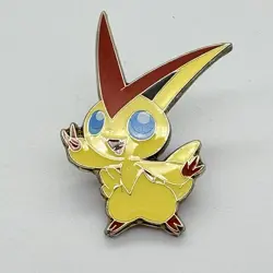 Pokemon Victini Official Collector's Metal Enamel Hat Lapel Pin 2016 - Image 2