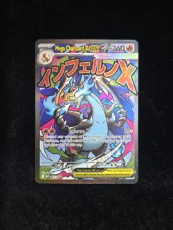 Mega Charizard Ex 23 UPC Black Star Promo Mega Evolution Pokemon TCG - Image 1