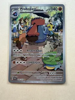 Pokemon TCG Probopass 182/167 Illustration Rare Holo Twilight Masquerade 2024 - Image 1