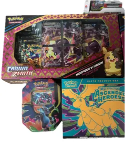Pokemon TCG Lot Sealed Ascended Heroes, Destined Rivals, Crown Zenith, Mega Evo+ - Image 2