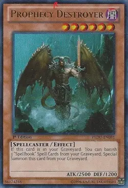 Prophecy Destroyer - REDU-EN081 - Ultra Rare - 1st Edition Lightly Played Return - Image 1