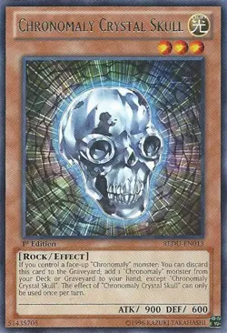 Chronomaly Crystal Skull - REDU-EN013 - Rare - 1st Edition Lightly Played Return - Image 1