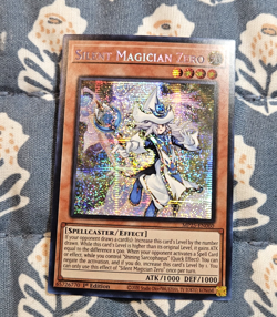 Silent Magician Zero - Prismatic Secret Rare - MP25-EN060 1st Edition Yugioh - Image 1