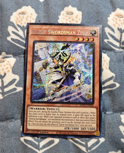 Silent Swordsman Zero - MP25-EN059 - Prismatic Secret Rare - Yugioh - Image 1