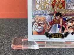 One Piece Anime Trading Card Comic Book Picture SAR Insert Card 02 Marine - Image 4