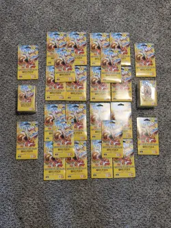 One Piece 2x Double Pack Set 10 + 24x OP15-EB04 Sleeved Booster Packs - Image 1