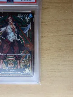 2025 ONE PIECE OP11 A FIST OF DIVINE SPEED - SHANKS SP ALT ART ST16-004 - PSA 9 - Image 5