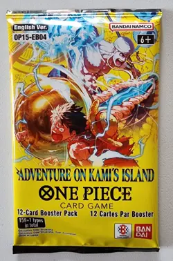 ×19 One Piece CCG ENGLISH Booster Packs Op15-EB03 Adventure on Kami's Island - Image 2