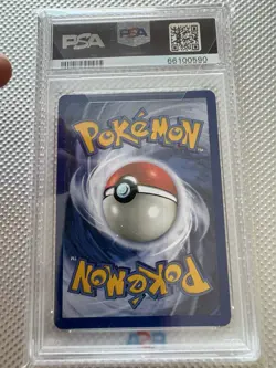 1999 Pokemon TCG Jungle Mr. Mime Holo 1st Edition PSA 8 6/64 Card Stock - Image 2