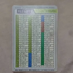 Pokemon Carddass Japanese FILE No.000 Special Card Set Nintendo BANDAI Vintage - Image 4