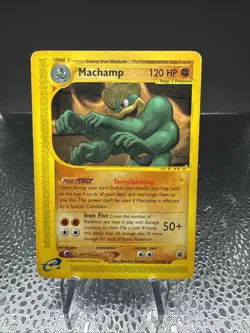 Pokemon TCG: Machamp 51/165 (2002) Expedition • Non-holo Card - Image 1