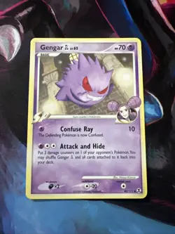 Pokemon Gengar GL Rising Rivals 40/111 2009 Uncommon Basic SP Psychic Card NM - Image 1