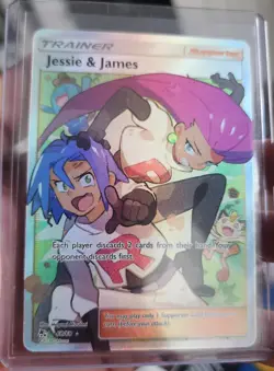 Pokemon 2019 Hidden Fates Jessie James Full Art Holo Card 68/68 - Image 1