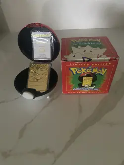 1999 TOPEKI Pokemon 23k Gold Plated Trading Card Burger King Limited Edition - Image 2