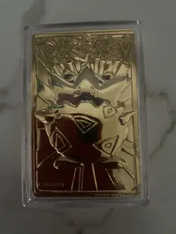 1999 TOPEKI Pokemon 23k Gold Plated Trading Card Burger King Limited Edition - Image 3