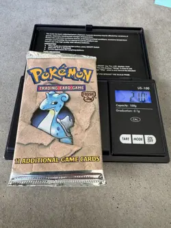 Pokemon Fossil Booster Pack Lapras Art Sealed 11 Cards Wizards of the Coast - Image 1