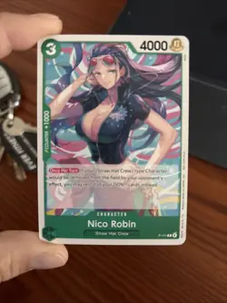 Nico Robin P-111 Heroines Edition Promo One Piece Card English - Image 2