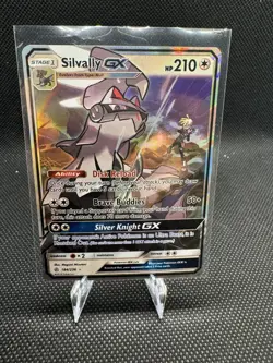Pokemon Card Cosmic Eclipse Silvally GX 184/236 Rare GX Holo - Image 4
