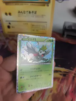 Pokemon Karte Card Holo Shaymin BW Promo Black White Rare 2013 japanese NM- - Image 3