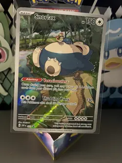 Snorlax 051 Sv: Scarlet & Violet Promo Cards Holo - Image 1