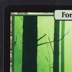 MTG Forest 140/140 Full Art Unhinged Magic The Gathering NM English Near Mint - Image 3