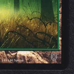 MTG Forest 140/140 Full Art Unhinged Magic The Gathering NM English Near Mint - Image 5