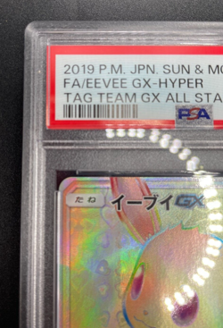 Eevee GX Pokemon 2019 Holo sm12a Tag All Stars HR Japanese 219/173 PSA 9 - Image 5