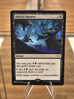 Magic The Gathering, Baleful Mastery, Strixhaven: School of Mages, Regular - Image 1