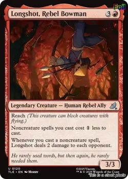 EN - Foil - Longshot, Rebel Bowman - 120 - TLE - NM - Image 1