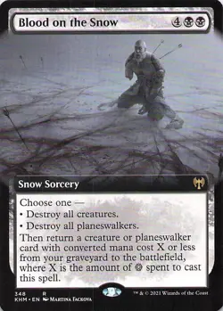 Blood on the Snow (Extended Art) Kaldheim Regular - Image 1